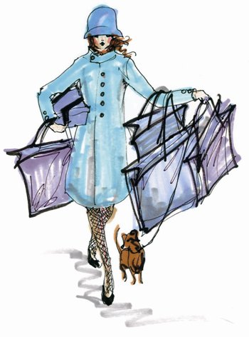 Paper Dolls: Chic Inslee Personalized Cards Paper Dolls: Chic Inslee Personalized Cards